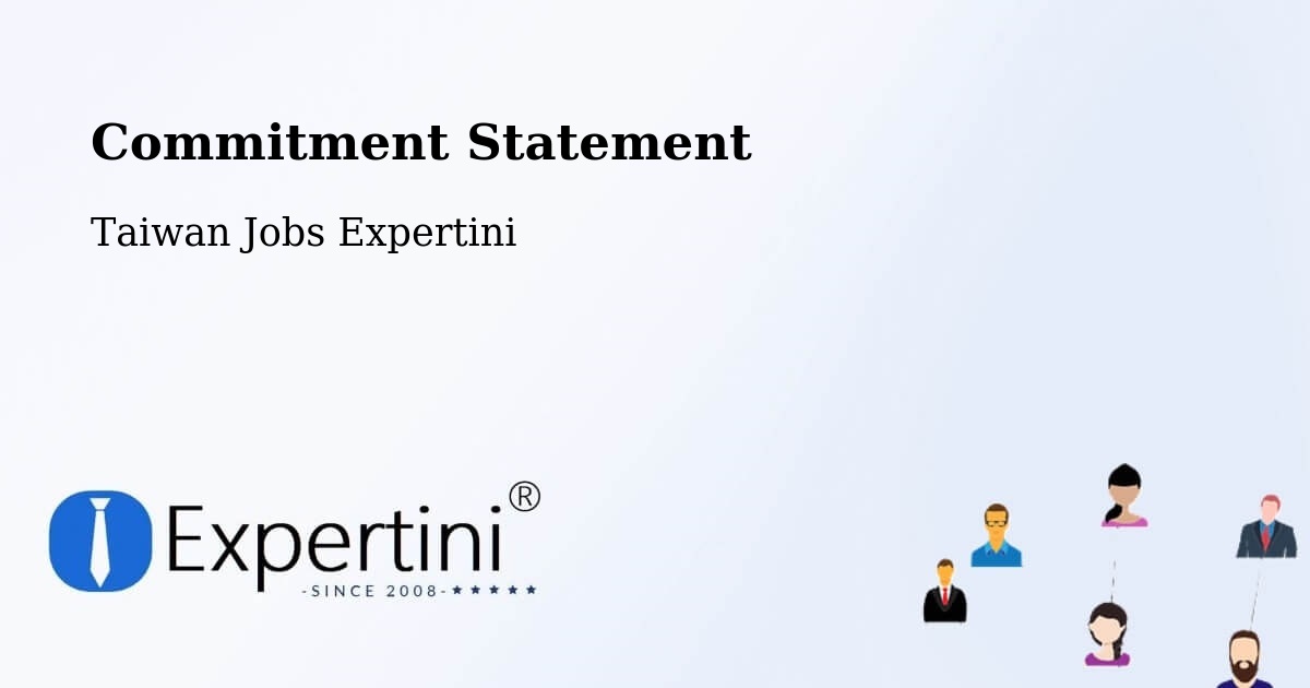 Corporate Commitment – Changhua - Taiwan Jobs Expertini
